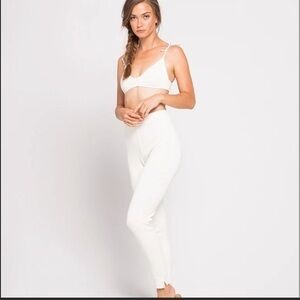 L*Space Zuma Pant In Cream NWT